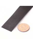 Edge tape (VDS rubber), 12-mm wide, GRAY-BLACK (per meter)