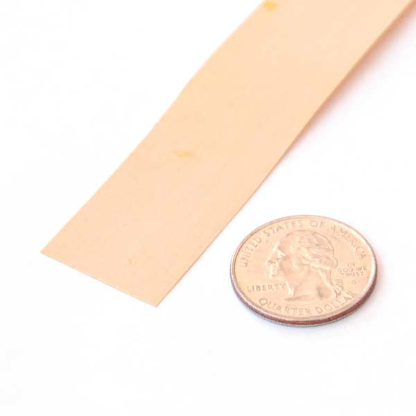 Edge tape (VDS rubber), 20-mm wide, NATURAL (per meter)